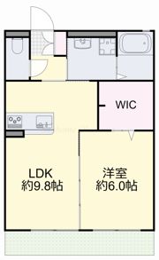 ハイム綾Aの間取り画像