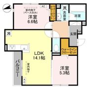 D-Grande新根塚Wの間取り画像
