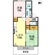 ハイツKの間取り画像