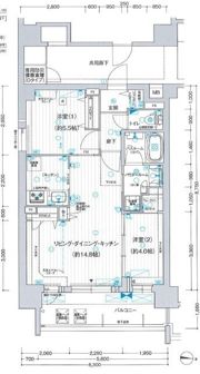 プレサンス レイズ 鶴舞公園の間取り画像