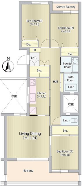 間取図