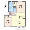 シャーメゾン北滝沢の間取り画像