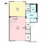 アコール I棟の間取り画像