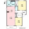 シャーメゾン茶屋の原II C棟の間取り画像