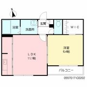 カーサ森 参番館の間取り画像