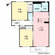 KMコート B棟の間取り画像
