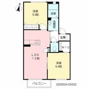 ラ シエロ C棟の間取り画像