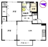 ラ シエロ B棟の間取り画像