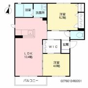 プロムナード B棟の間取り画像