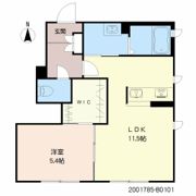 シャーメゾン国分 B棟の間取り画像