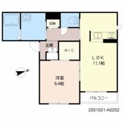 シャーメゾン縁の間取り画像
