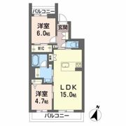 ソフィア健軍の間取り画像