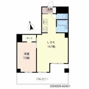 アプリーレ京町の間取り画像