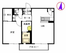 ジュネス・フラン III棟の間取り画像