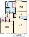 エクシードアネックス B棟の間取り画像