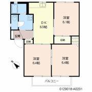 シャーメゾンアルテミスの間取り画像