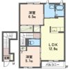 北原コーポ Cの間取り画像