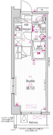 ガーラ行徳グランドステージの間取り画像