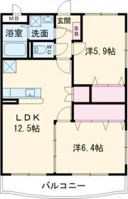 ジュエルSKの間取り画像