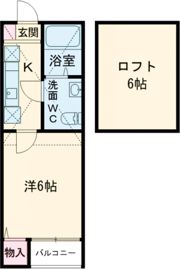 プランドール更屋敷の間取り画像