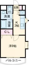 マンション芸濃の間取り画像