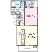プルメリアの間取り画像
