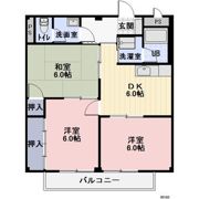 サンライズ北丘の間取り画像