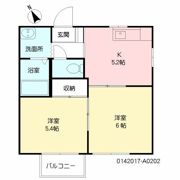 テラスハウスB1の間取り画像