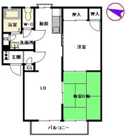 ラルジェントの間取り画像