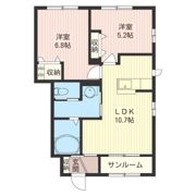 ヴィラ フェリーチェ II 五番館の間取り画像