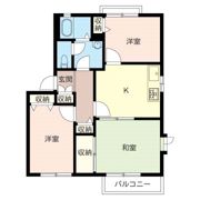 AKIBAハイツBの間取り画像