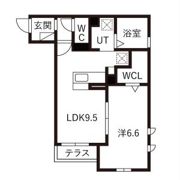サンレストA棟の間取り画像