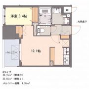 S-RESIDENCE千種belvia TOWER(べルヴィアタワー)の間取り画像