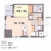 S-RESIDENCE千種belvia TOWER(べルヴィアタワー)の間取り画像