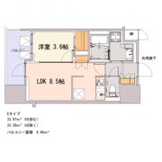 S-RESIDENCE千種belvia TOWER(べルヴィアタワー)の間取り画像