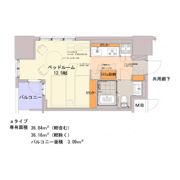 S-RESIDENCE千種belvia TOWER(べルヴィアタワー)の間取り画像