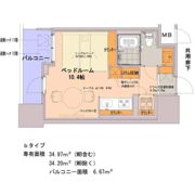 S-RESIDENCE千種belvia TOWER(べルヴィアタワー)の間取り画像