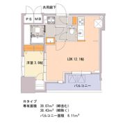 S-RESIDENCE千種belvia TOWER(べルヴィアタワー)の間取り画像