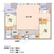 S-RESIDENCE千種belvia TOWER(べルヴィアタワー) 10月27日(火)内覧会実施の間取り画像