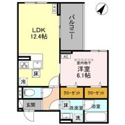 オークヒル上町の間取り画像
