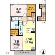 フリージアⅢの間取り画像