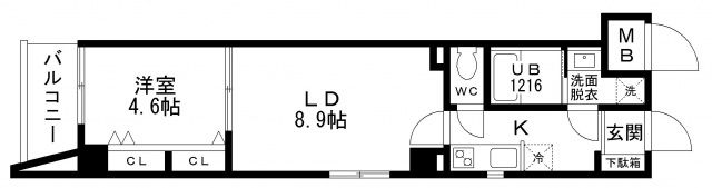 LIFEMENT＿K段原の間取り画像