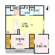 D-residence古曽部町の間取り画像