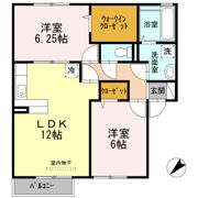 エスポワールKⅣの間取り画像