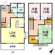ニチカサウス E棟の間取り画像