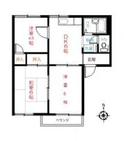 シャルマンセキスイBの間取り画像