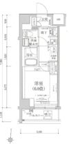 ティモーネプレミアム川崎イーストの間取り画像