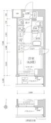 ティモーネプレミアム川崎イーストの間取り画像