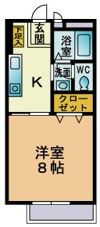 ビーライン中井口の間取り画像