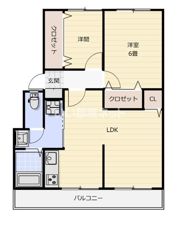 田邨マンションの間取り画像
